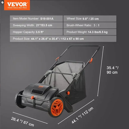 Heavy-Duty Commercial Broom