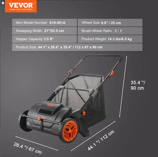 Heavy-Duty Commercial Broom