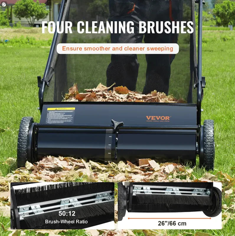 Heavy-Duty Commercial Broom