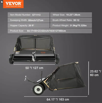 Heavy-Duty Commercial Broom